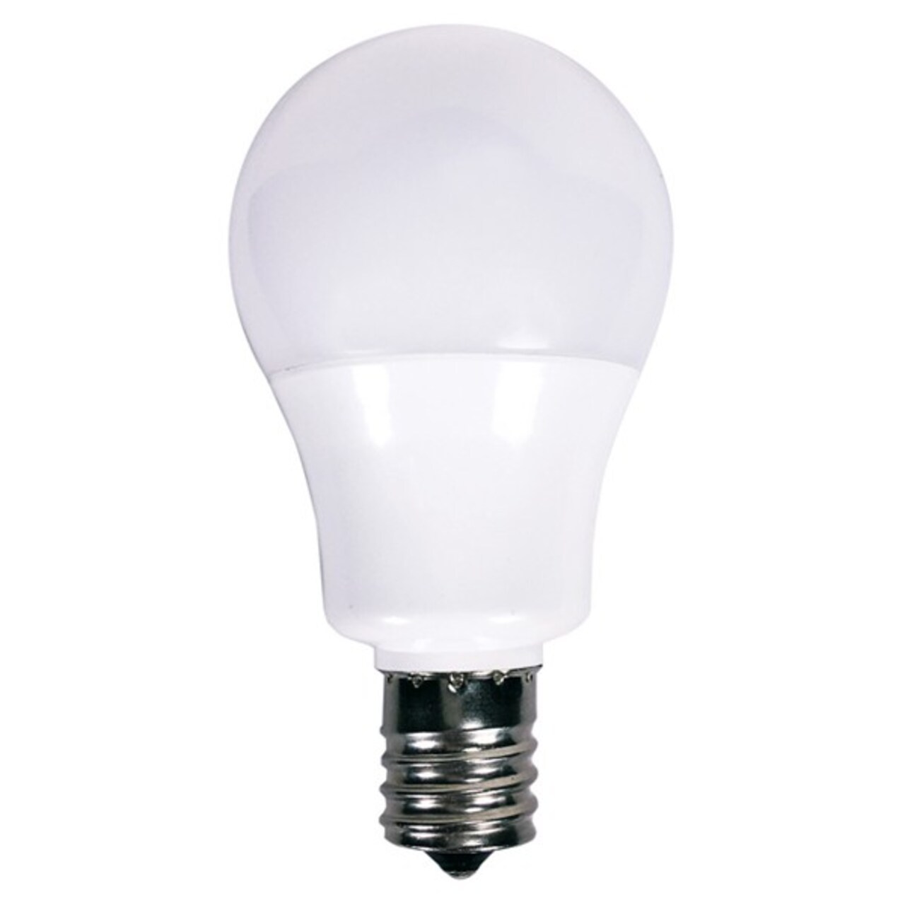 5.5w A15 LED 120v Frosted E17 Intermediate base 5000K Natural Light